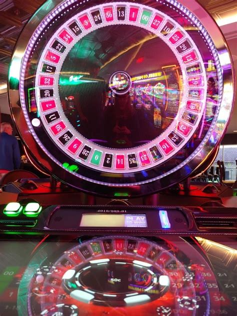 In Vegas, are the electronic roulette games with a real wheel .